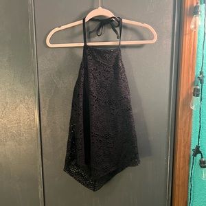 Lace swim tanking and bottoms